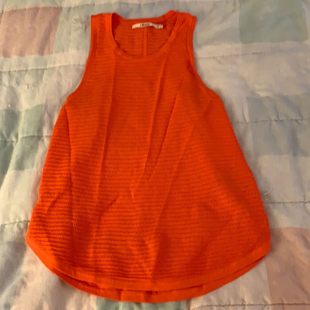 J Brand perforated knitted sweater tank